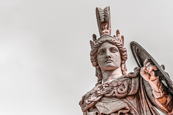 Greek Statue of Athena
