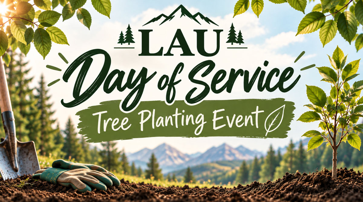LAU Day-of-Service Tree Planting