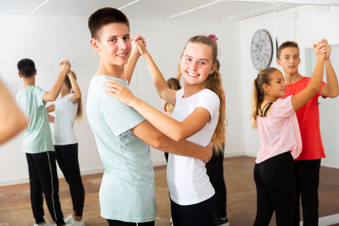 students dancing - funded vendor courses at LAU
